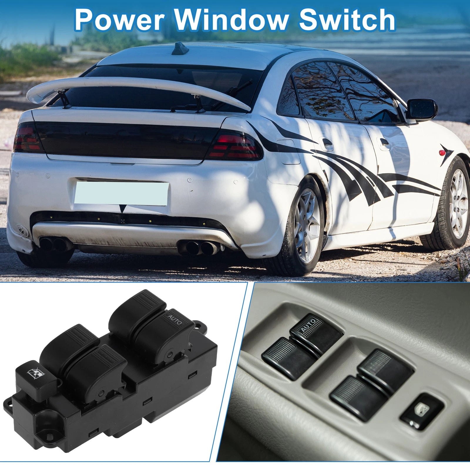 Power Window Switch for Mazda 323 MPV BT50 (B27A66350)