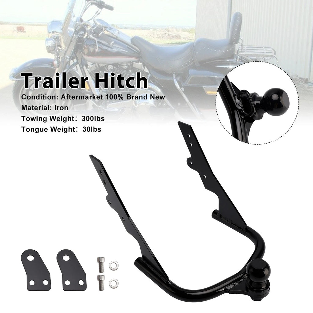 Trailer Hitch Ball for Harley Electra Road King Glide FLTR FLHS FLHT (1994–2008)