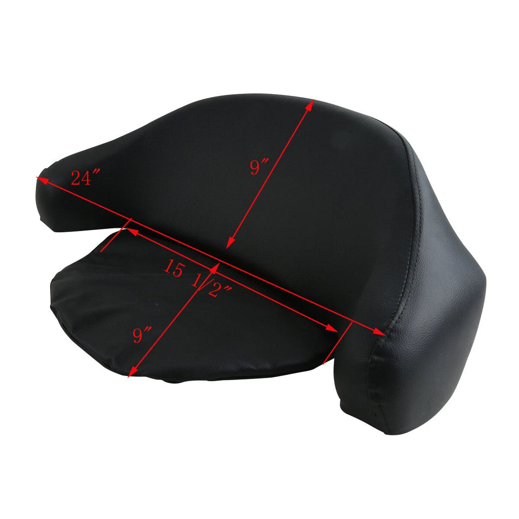 Chopped Trunk Backrest Mounting Rack for Harley Touring (2009–2013)