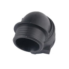 2x Upper Radiator Coolant Hose Plastic BLK for Unknown Vehicle