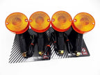 4 x Turn Signal Indicator Blinker Assembly for Suzuki TS250X (1984-1989)