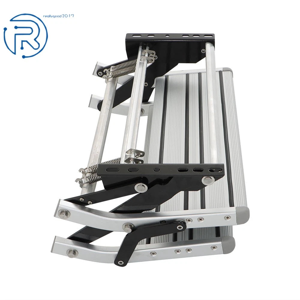 2X Retractable Anti-Slip Steps for RV Camper