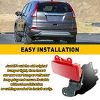 Left Rear Bumper Reflector Light Cover for Honda CR-V (2015-2016)