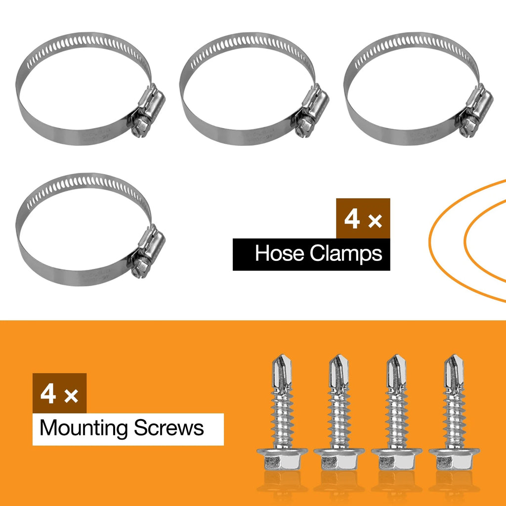 Reservoir Mounting Bracket Kit for Universal Shocks (2.0" 2.5" Diameter)
