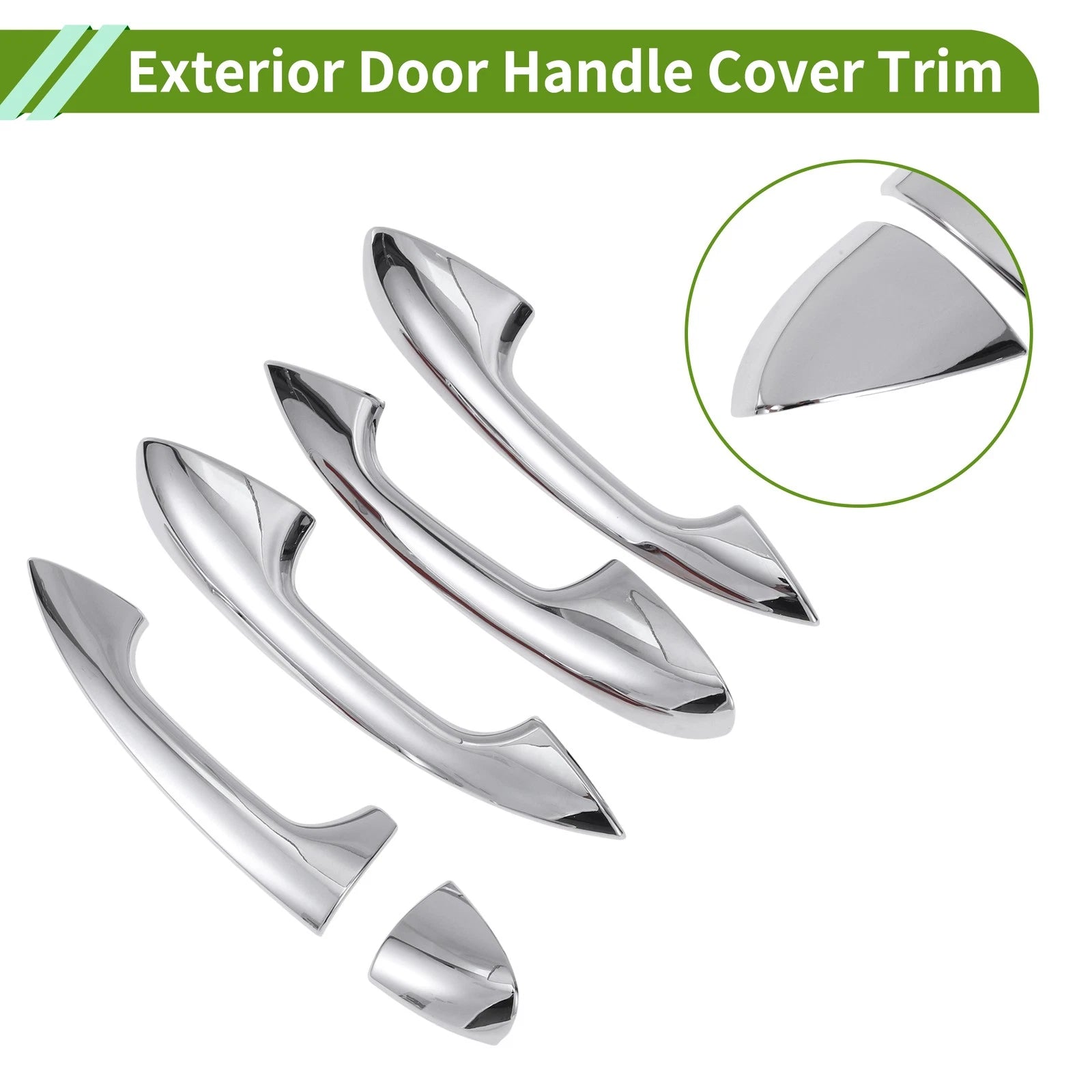 Exterior Door Handle Cover Trim for Mercedes-Benz C GLC Class (2015–2021)