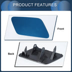 Front Right Washer Nozzle Cover Cap for Audi A3 8V (2013–2016) Blue
