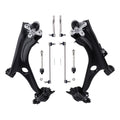 8x Front Lower Control Arms Tie Rod Sway Bar for Honda Civic (2016–2019)
