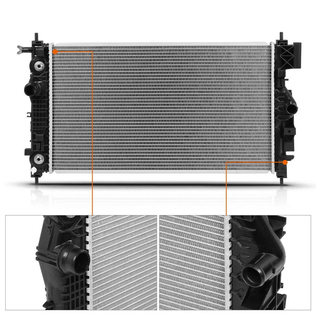 Aluminum Radiator DPI-13509 for Buick Cascada (2016–2019) & Chevy Cruze Limited (2014–2016)