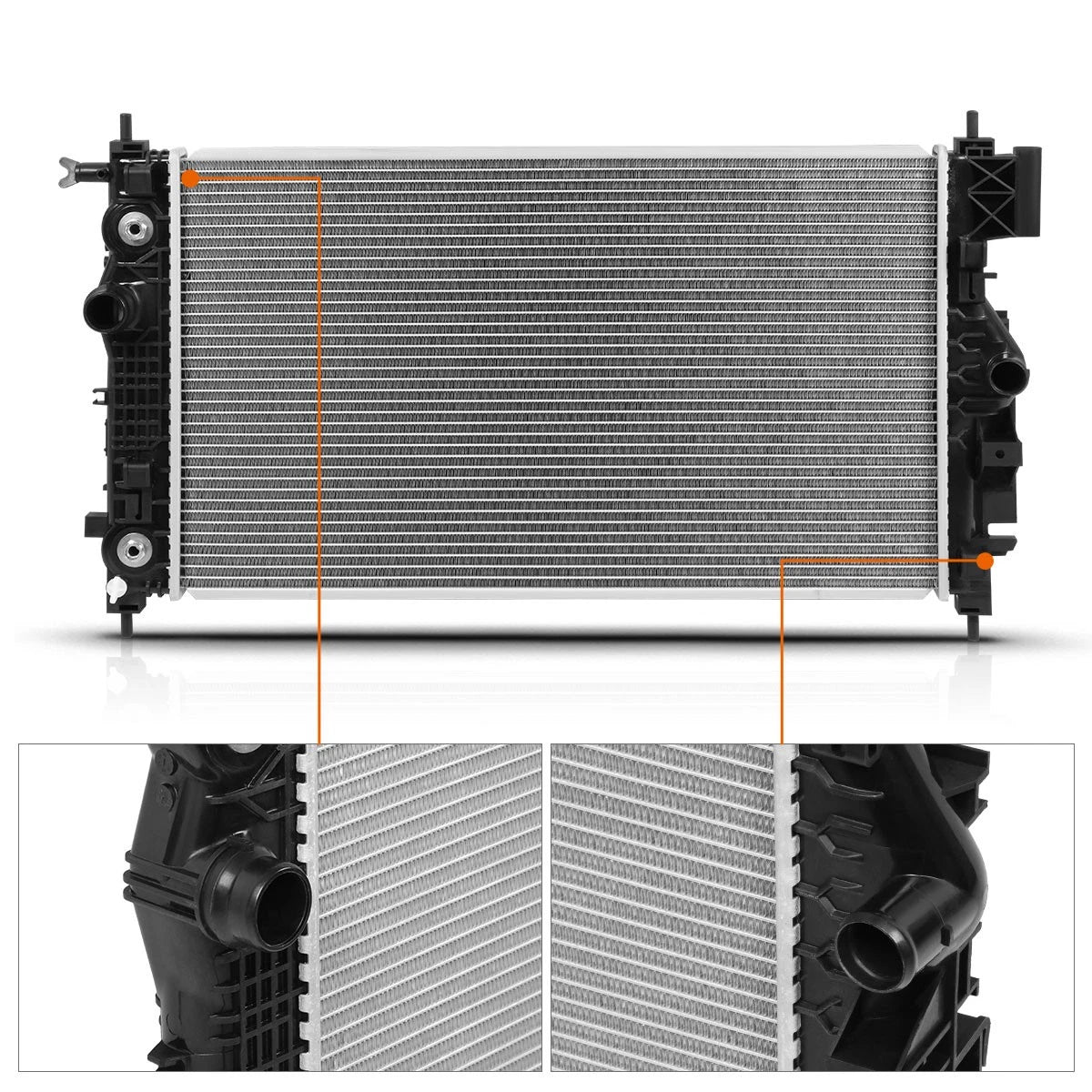 Aluminum Radiator DPI-13509 for Buick Cascada (2016–2019) & Chevy Cruze Limited (2014–2016)