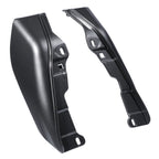 Mid Frame Deflectors for Harley Touring (2009–2023) Black Geometric Fade