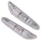 2 x Clear Fender Side Turn Signal Indicators for BMW 128i (2008-2013)