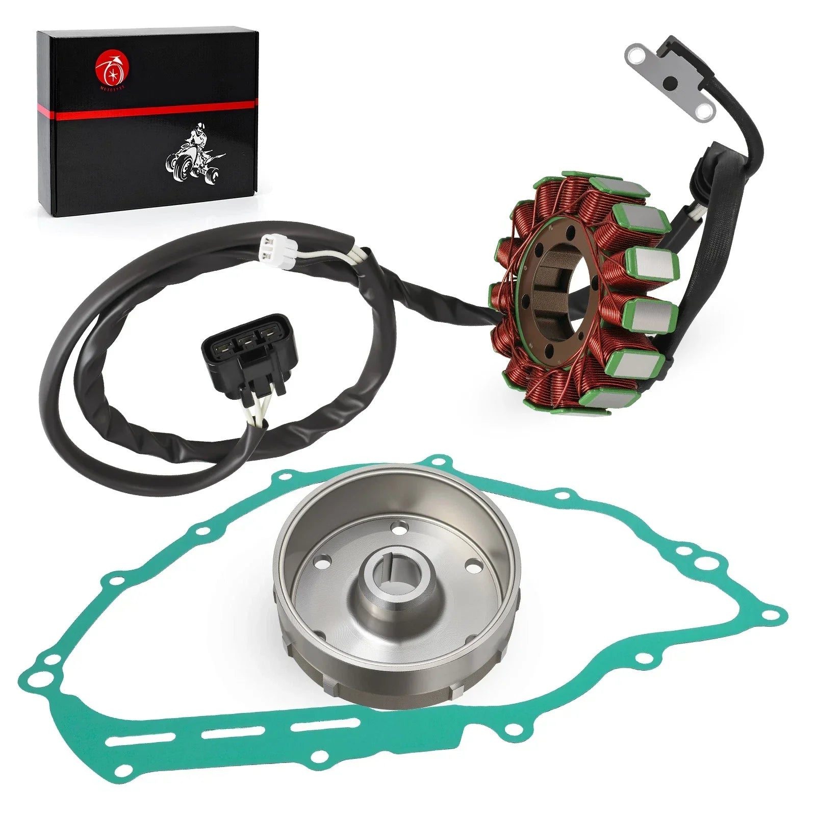 Flywheel Stator w/Gasket for Yamaha Grizzly 700 YFM700 (2007–2008)