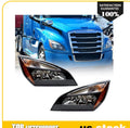 2X Halogen Headlight Assembly for Freightliner Cascadia (2018)