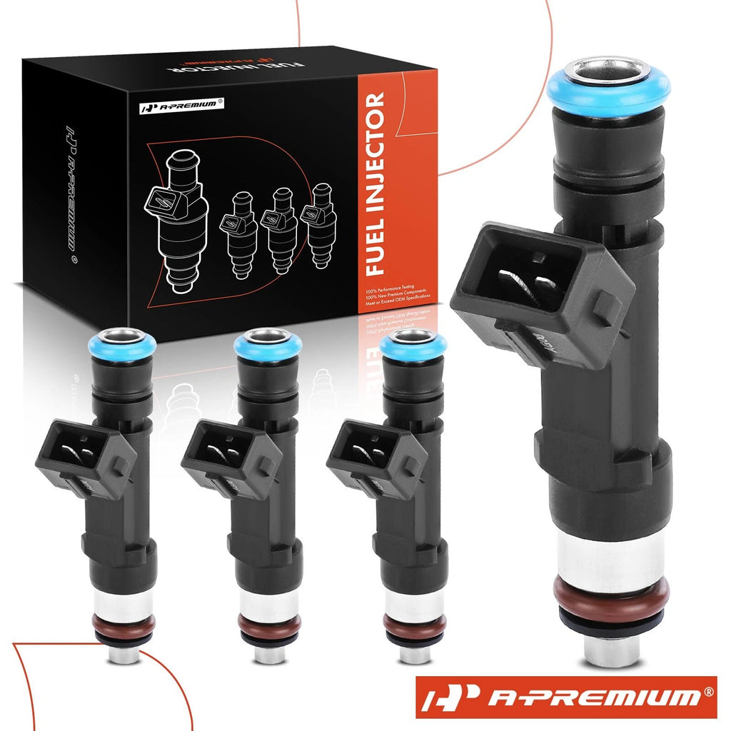 Set of 4 Fuel Injectors for Chevy Cruze (2011–2015) Sonic (2012–2020) Buick Encore (2013–2021)