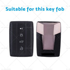 PC+Leather Key Fob Cover for Great Wall GWM Wey Tank 300 (2021–2023)
