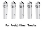 Toggle Switch Extensions Chrome Spike 2-3/8 Front for Freightliner FLAT (2010–2020)
