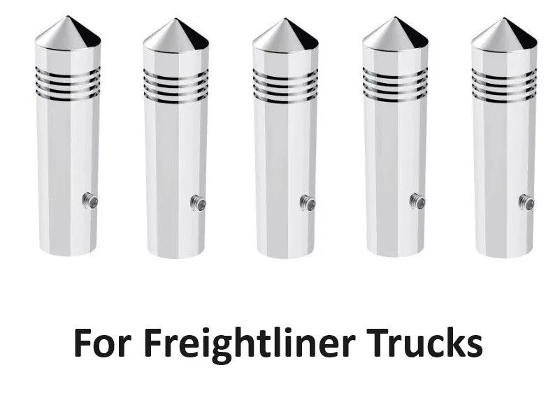 Toggle Switch Extensions Chrome Spike 2-3/8 Front for Freightliner FLAT (2010–2020)