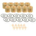 Set of 10 Oil Filter Element Drain Plug & Gasket for Toyota Scion Lexus