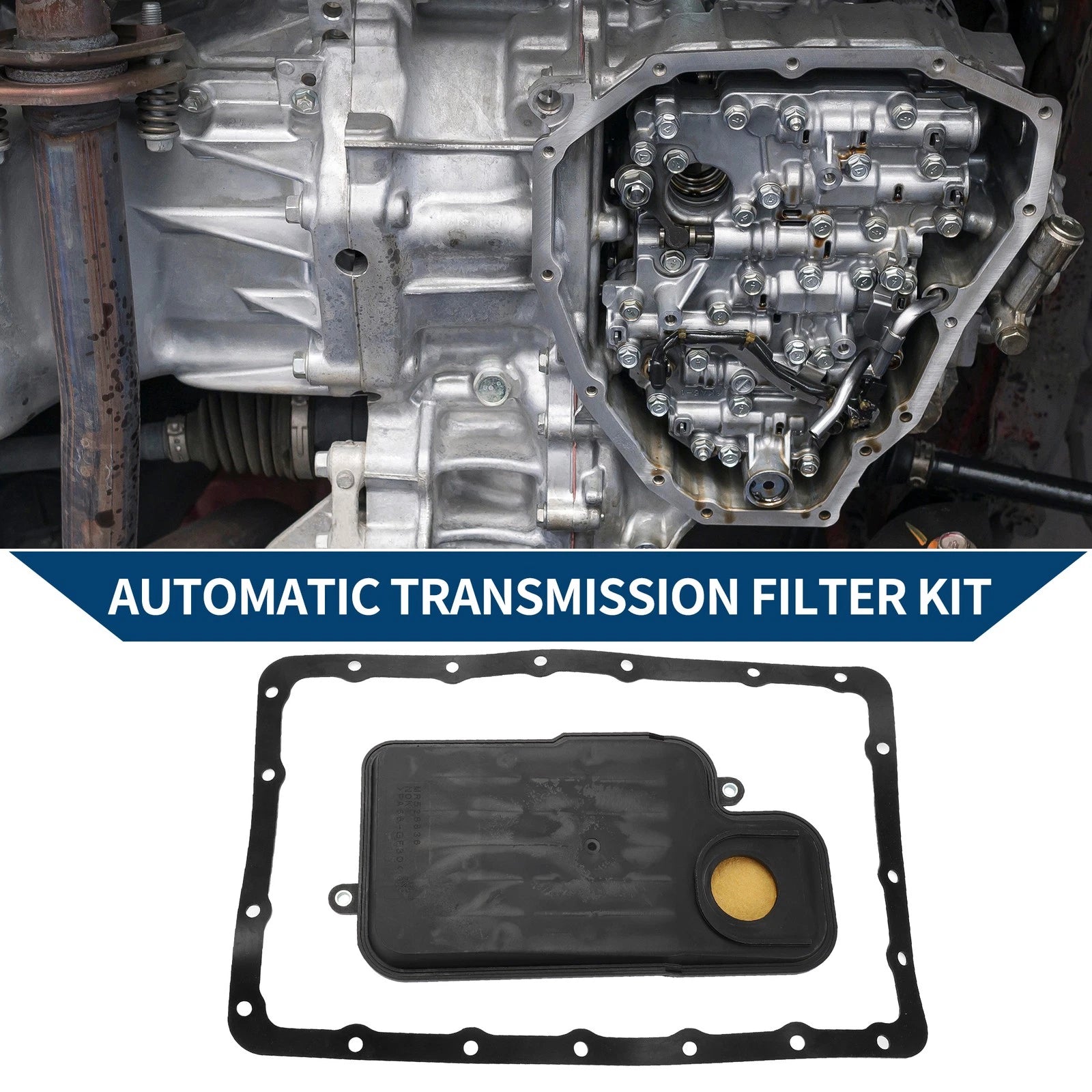 Set of 2 Automatic Transmission Filter Kits No.MR357710 for Mitsubishi Montero (1992–2000)
