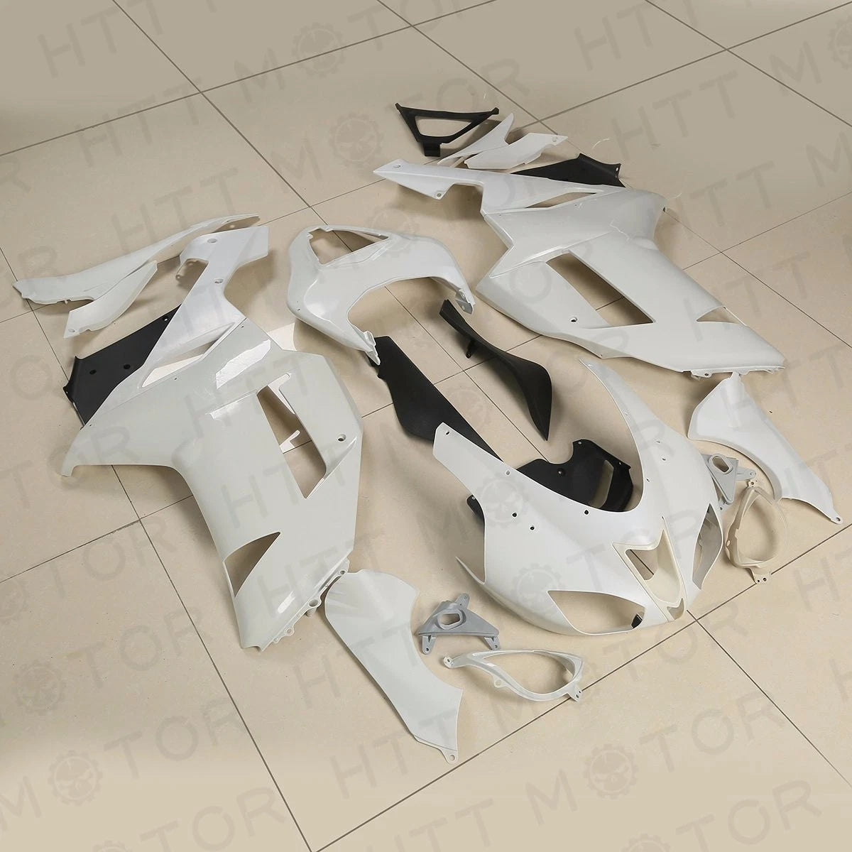Fairing Cowl Bodywork for Kawasaki ZX6R (2007–2008) - Unpainted ABS Plastic