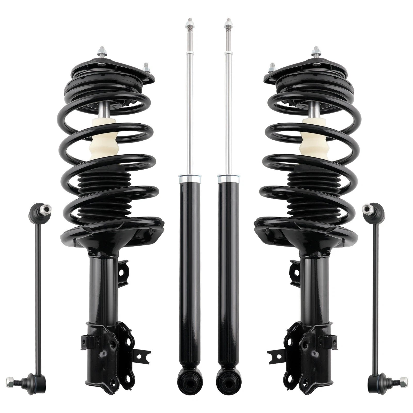 Front Rear Strut Spring Sway Bar Link Assembly for Kia Rio (2006–2011)