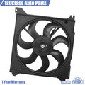 Radiator Cooling Fan Assembly for Hyundai Santa Fe (2001–2006)