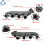 Pair Exhaust Manifolds for Chevy Silverado GMC Sierra 2500 3500 HD (2001–2007)