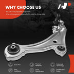 Front Left Lower Control Arm with Bushings for Nissan Murano (2009-2014)