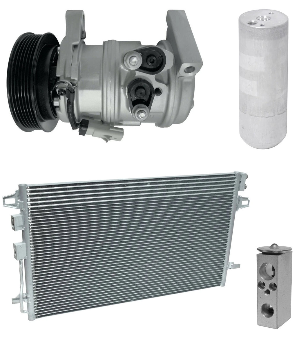 AC Compressor Kit With Condenser for Chrysler Voyager 3.3L (2005–2005)