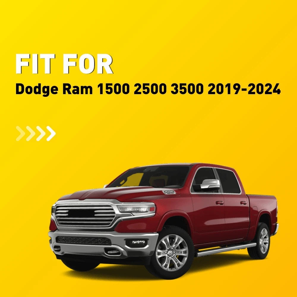 Leather Console Armrest Cover Pad for Dodge RAM (2019–2024)
