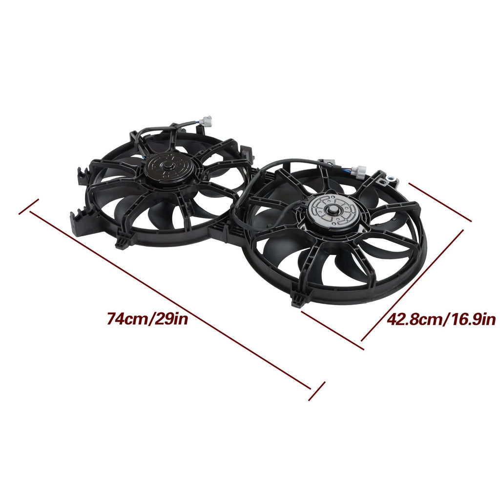 Dual Cooling Fan for Infiniti EX35 G37 (2008–2013)