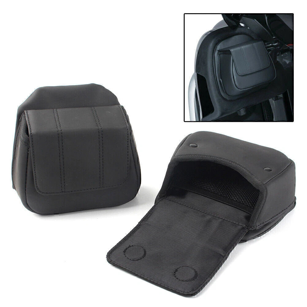Pair Fairing Lower Door Pocket Bag for Harley Touring Ultra Limited (2014–2020)