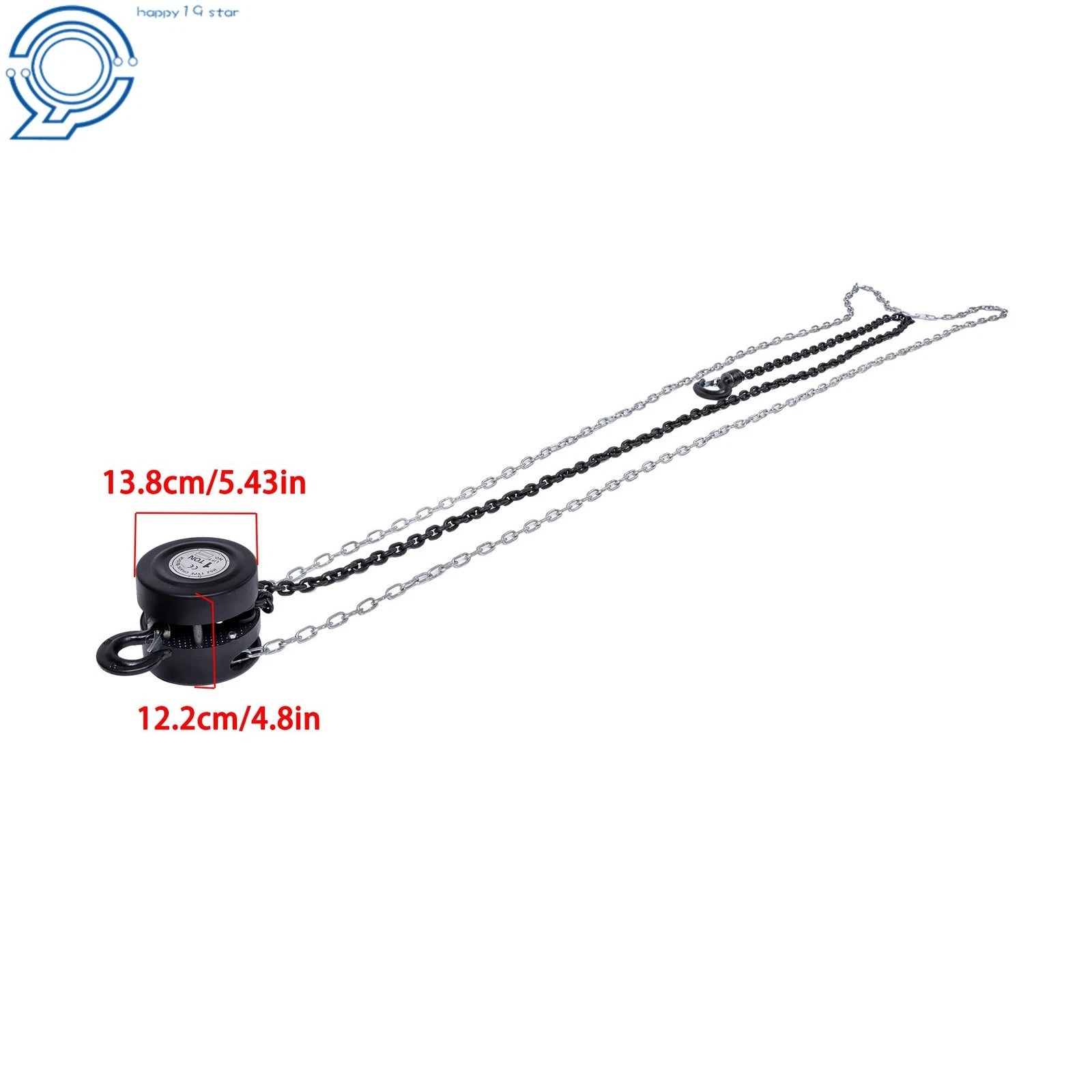 Chain Hoist for Manual Lifting (2200 lbs, 10 ft)