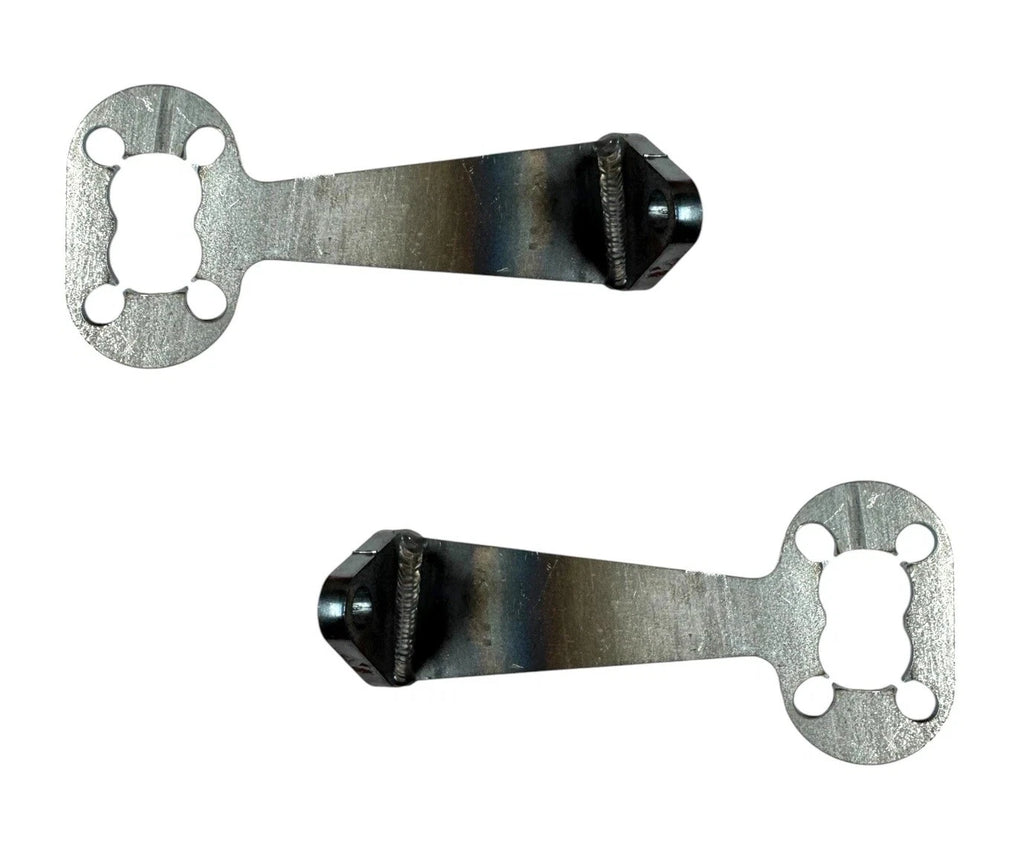 Tail Light Brackets Solid Straight Steel Pair for 1940-1953 Chevy GMC Truck