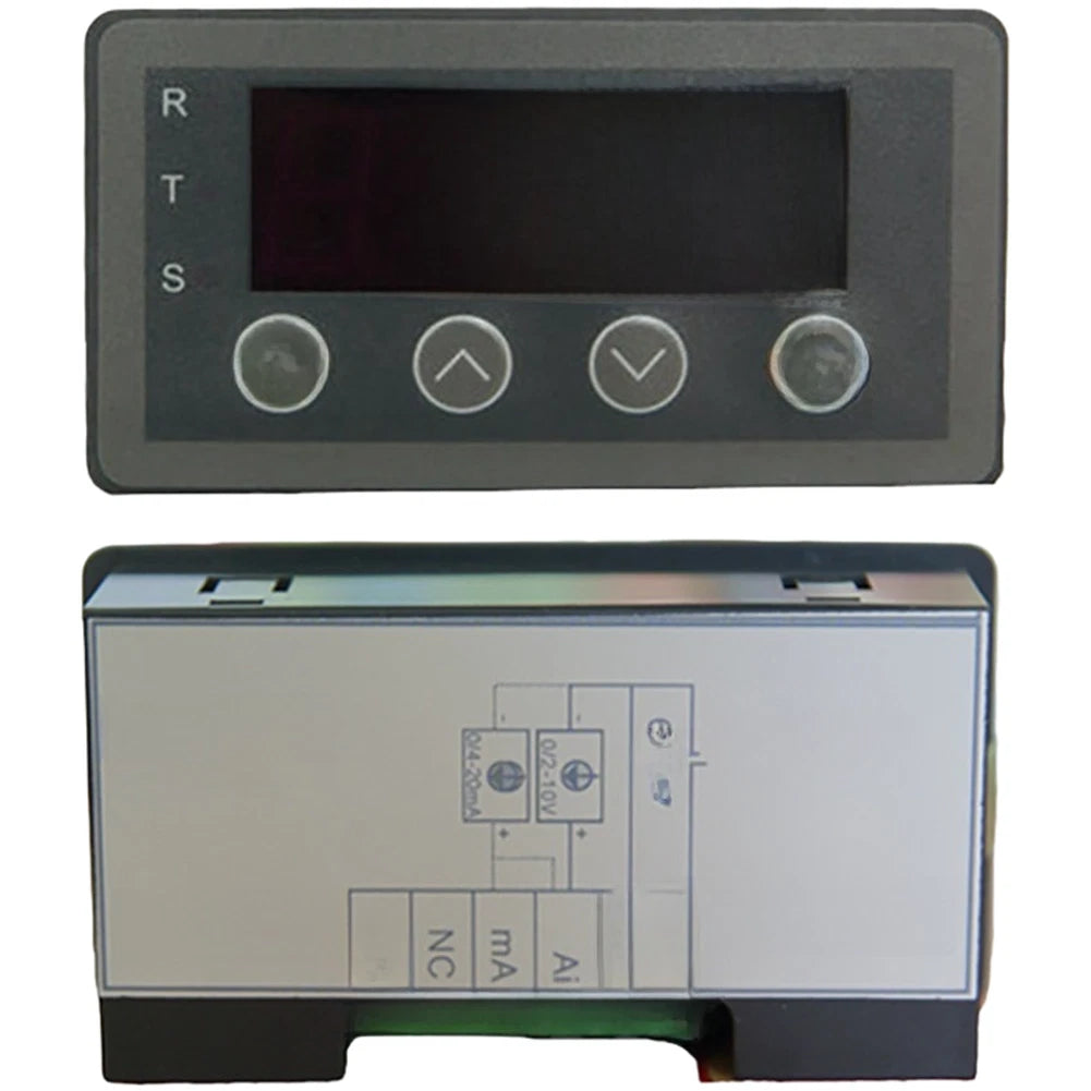 4-Digit LED Digital Display Meter for 0-10V 2-10V 0-20mA 4-20mA Inputs
