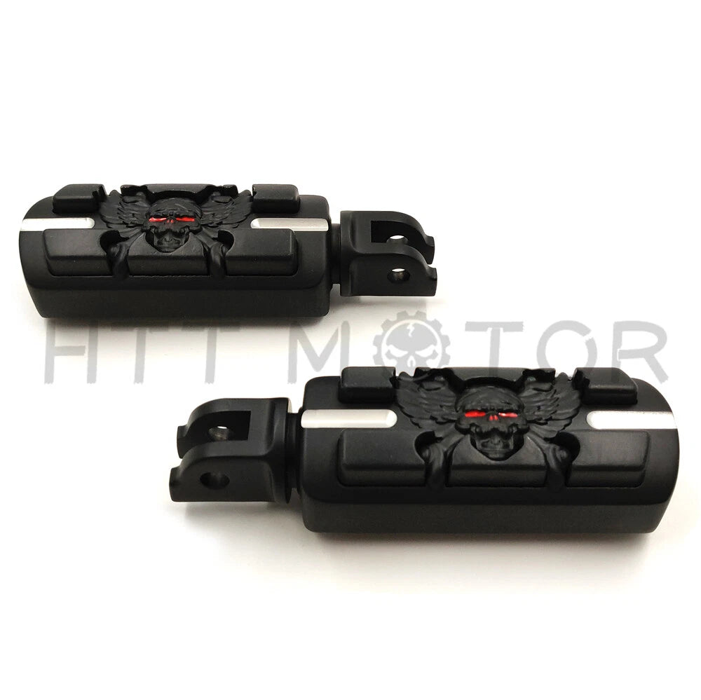 Skull Pirate Footpegs for Harley Breakout FXBR (2018–2019)