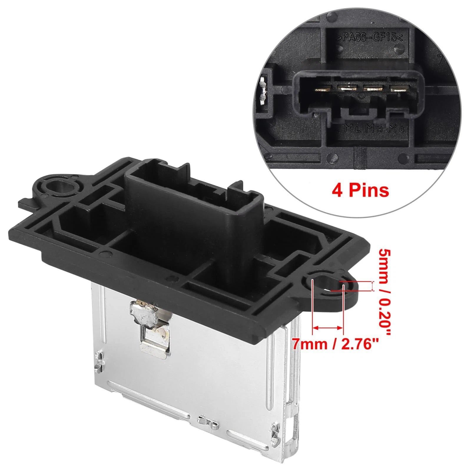 Heater Control Blower Motor Resistor 27150-ED50A for Nissan Cube (2009–2010)