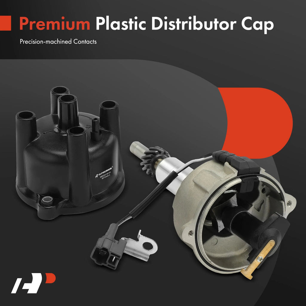 Ignition Distributor with Cap and Rotor for Toyota 4Runner Pickup (1991-1995)
