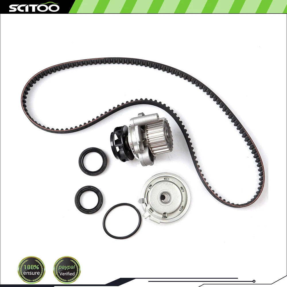 Timing Belt Kit & Water Pump for VW Golf Jetta Beetle 1999–2005 2.0L SOHC AEG AVH AZG