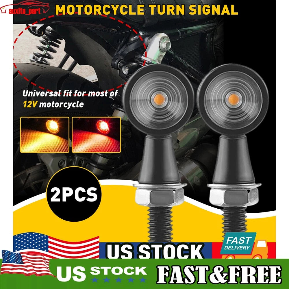 LED Bullet Turn Signals for Honda V Motorcycle (Year Range Not Specified)