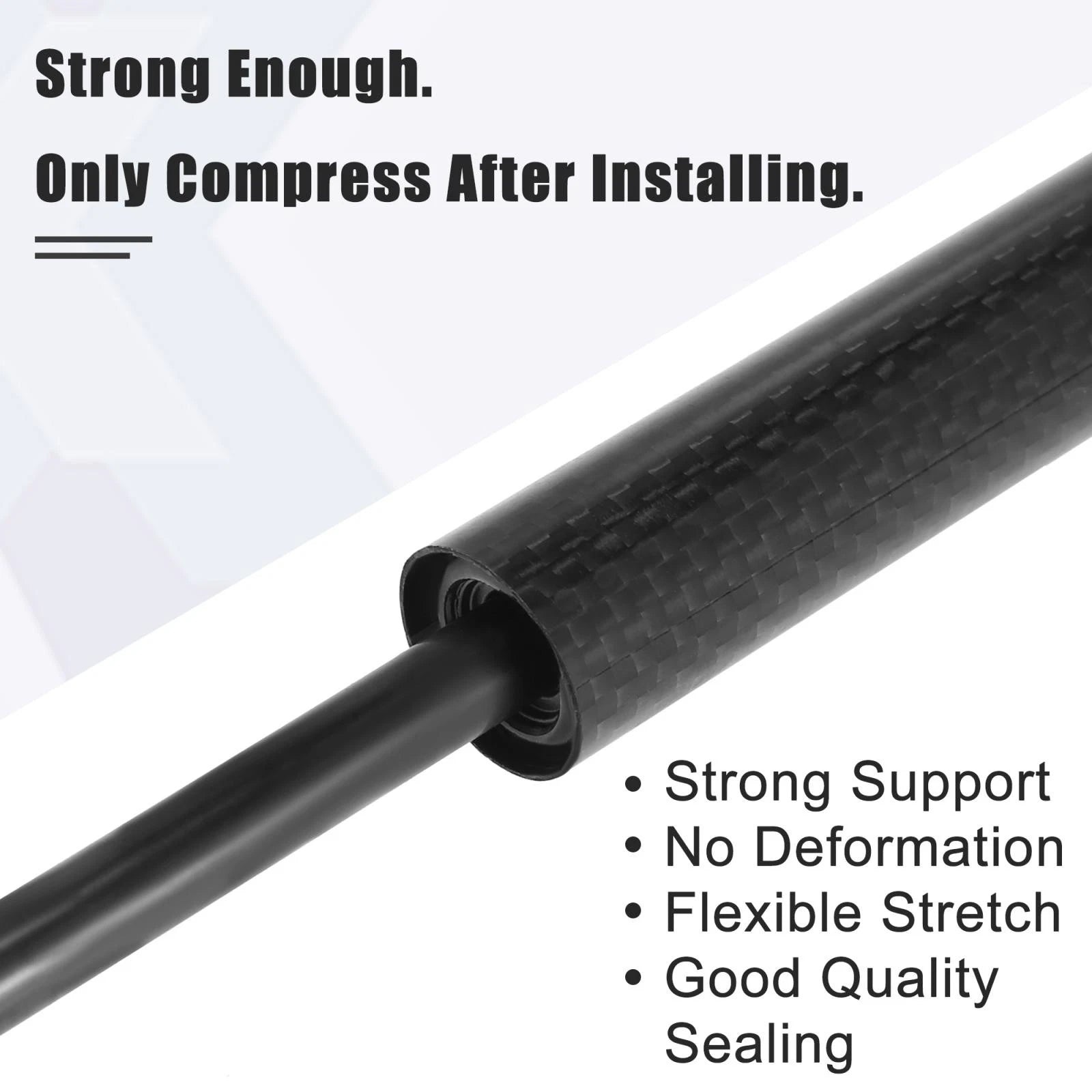 2X Front Hood Lift Supports Struts Gas Spring 55276321AA for Dodge Ram (–)