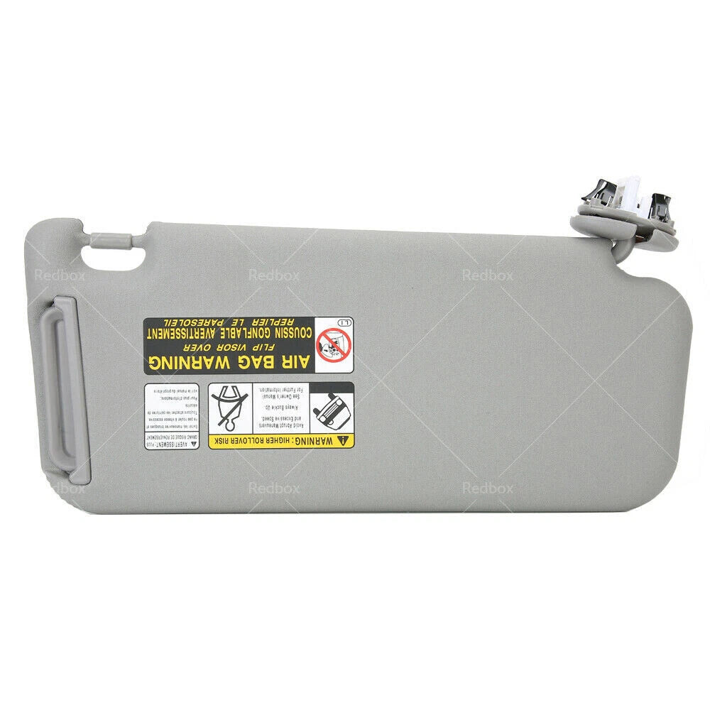 Left Sunshade Visor for Toyota RAV4 (2006–2013) Gray 74320-42501-B2