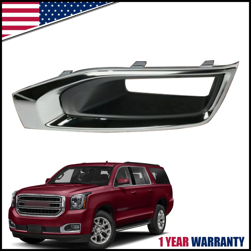 Chrome Fog Light Trim Cover for GMC Yukon XL (2015–2020) LH GM1038187