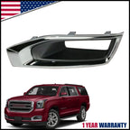 Chrome Fog Light Trim Cover for GMC Yukon XL (2015–2020) LH GM1038187
