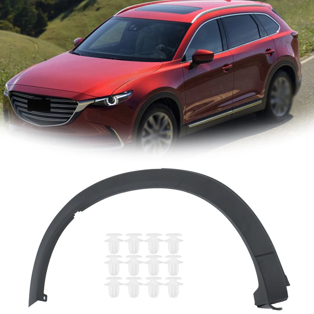 Rear Right Passenger Wheel Opening Molding for Mazda CX-9 (2016â2023)