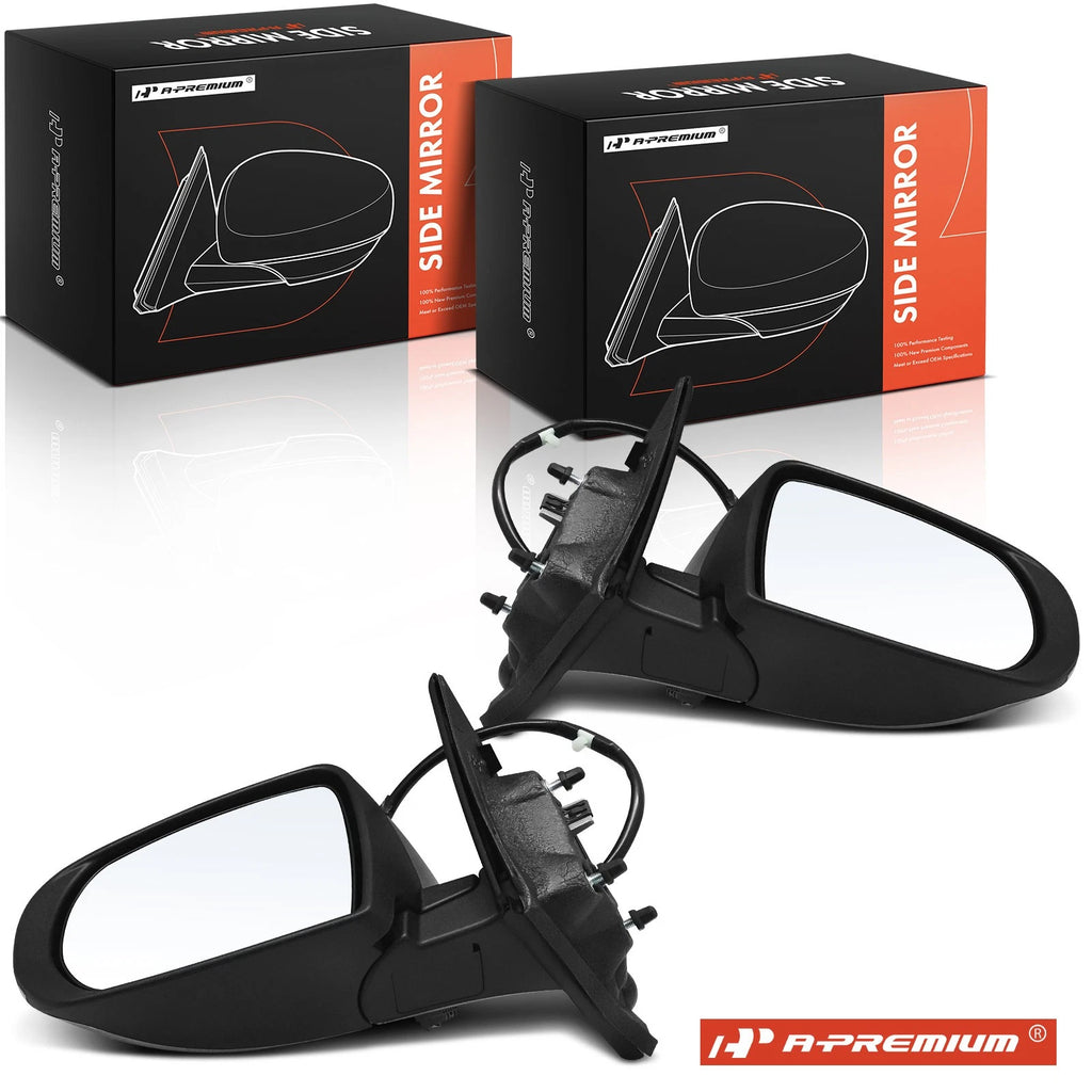 2X Power Mirror Manual Fold Blind Spot for Jeep Compass (2017–2022)