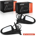 2X Power Mirror Manual Fold Blind Spot for Jeep Compass (2017–2022)