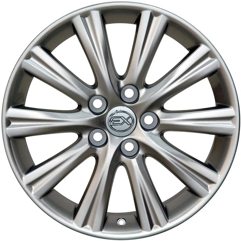 Hyper Silver Alloy Wheel 17x7 Replacement for Toyota RAV4 (1995–2014)