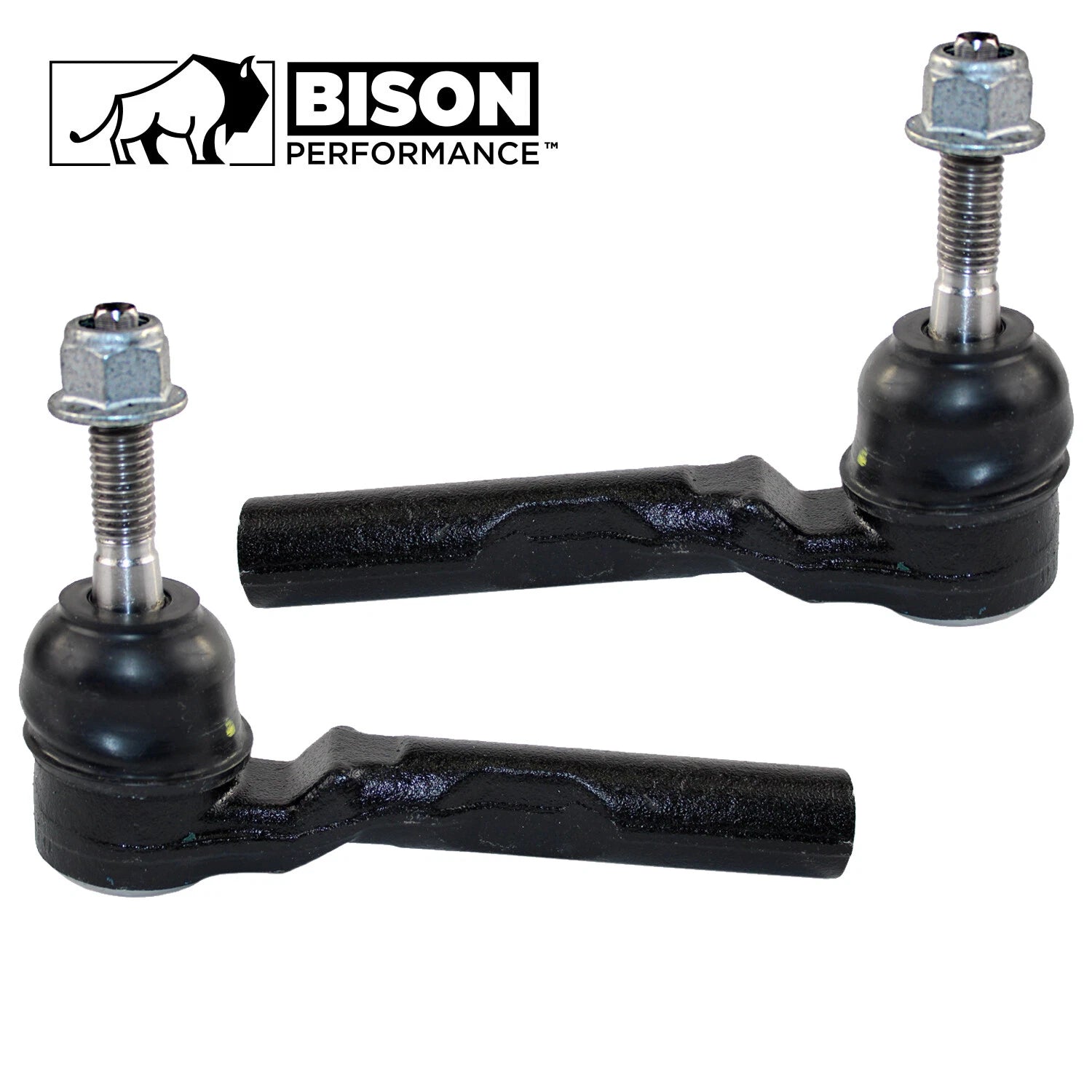 2X Rear Outer Steering Tie Rod End for Chevrolet GMC