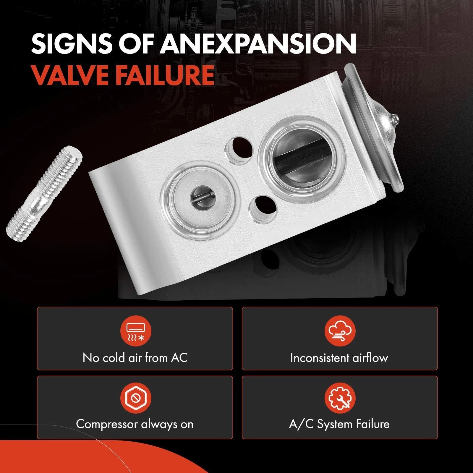 A/C Expansion Valve for Kia Optima Cadenza (2016–2018)